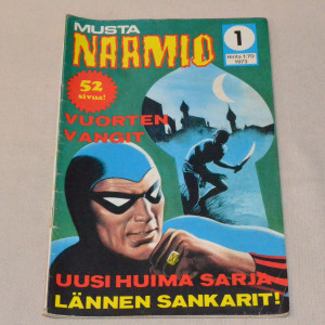 Mustanaamio 01 - 1973